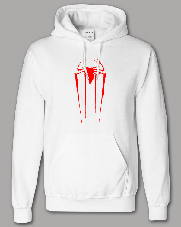 spider man white spider hoodie